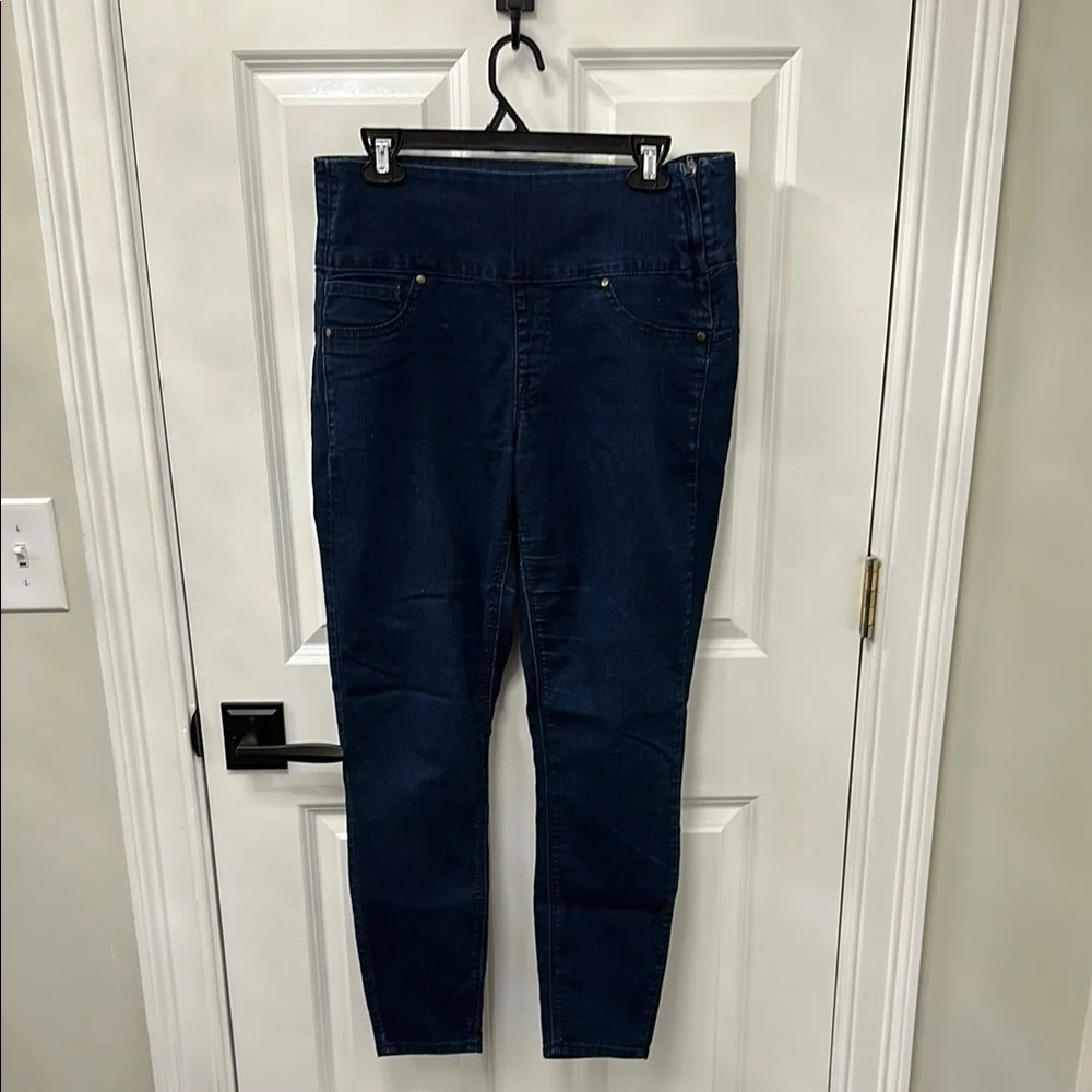 Spanx Dark Blue Denim Leggings - Picture 3 of 6